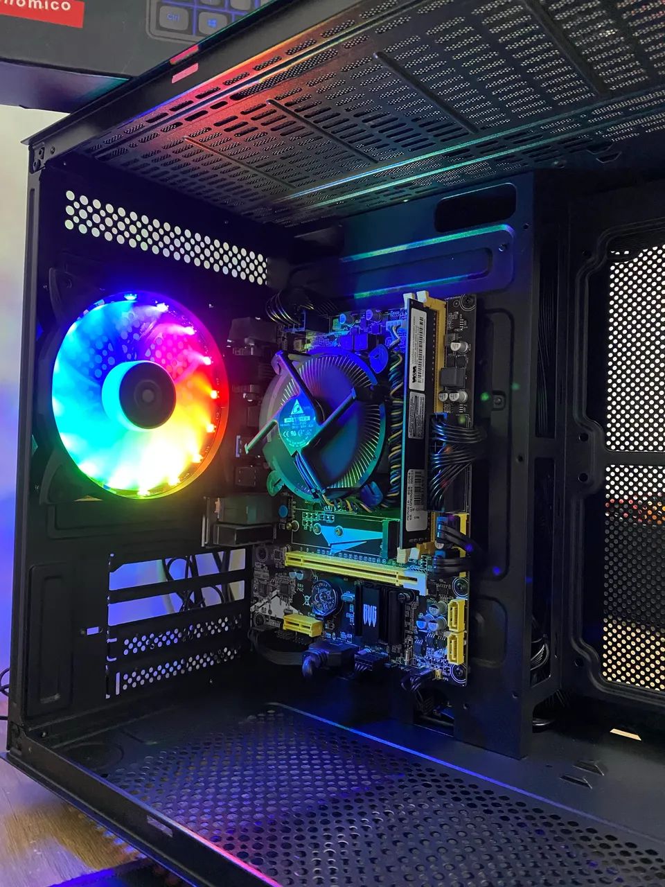Pc completo I3 8100 8gb ram Ssd 120gb Hd 1tb + Periféricos  - Foto 5