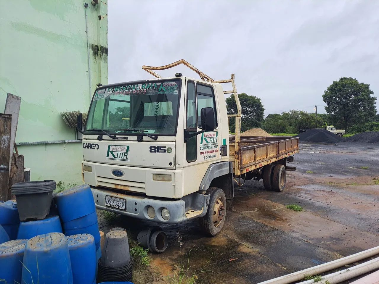 Ford Cargo 815e 2007 - Carroceria Aberta