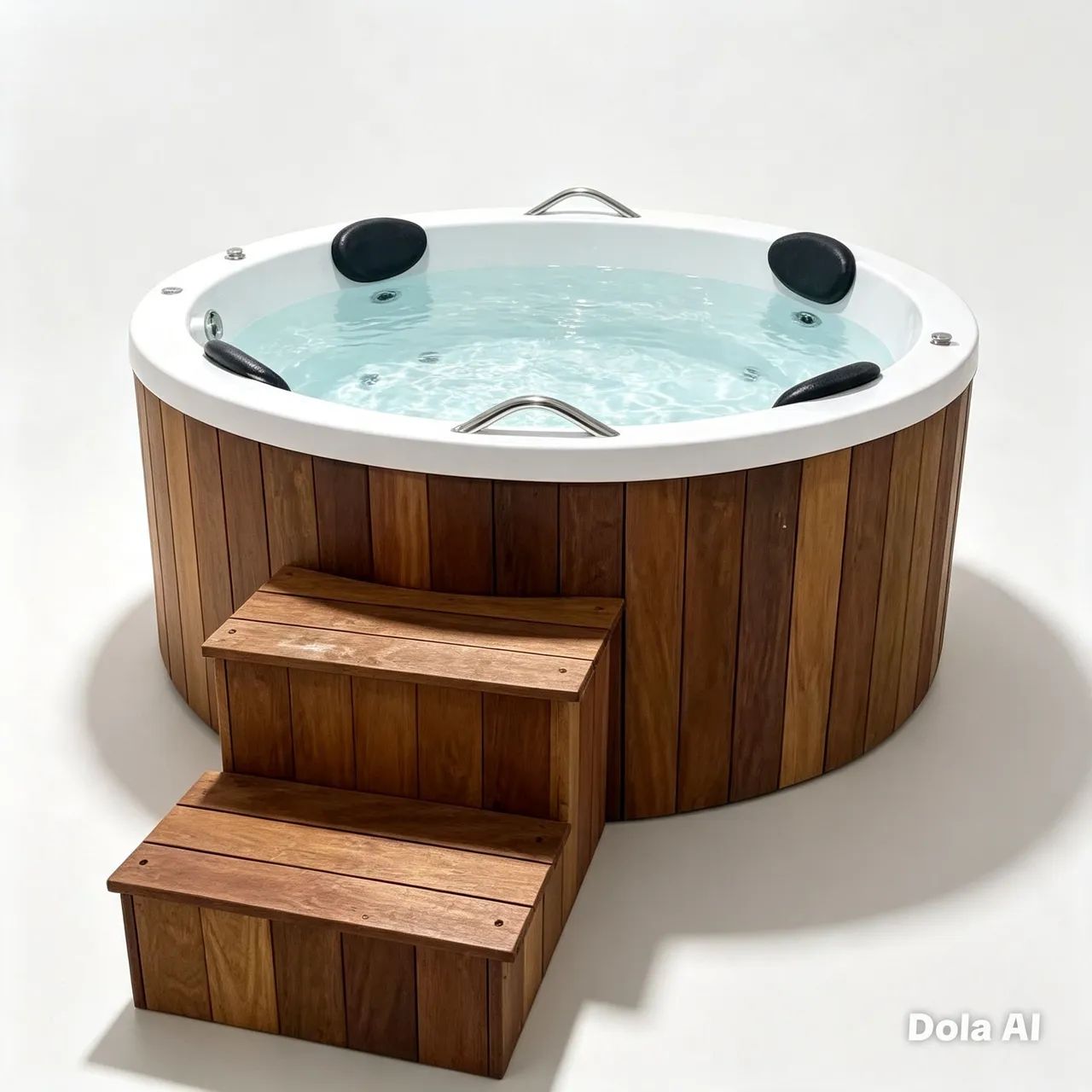 Spa redondo 1,80x90 completo com deck  - Foto 2