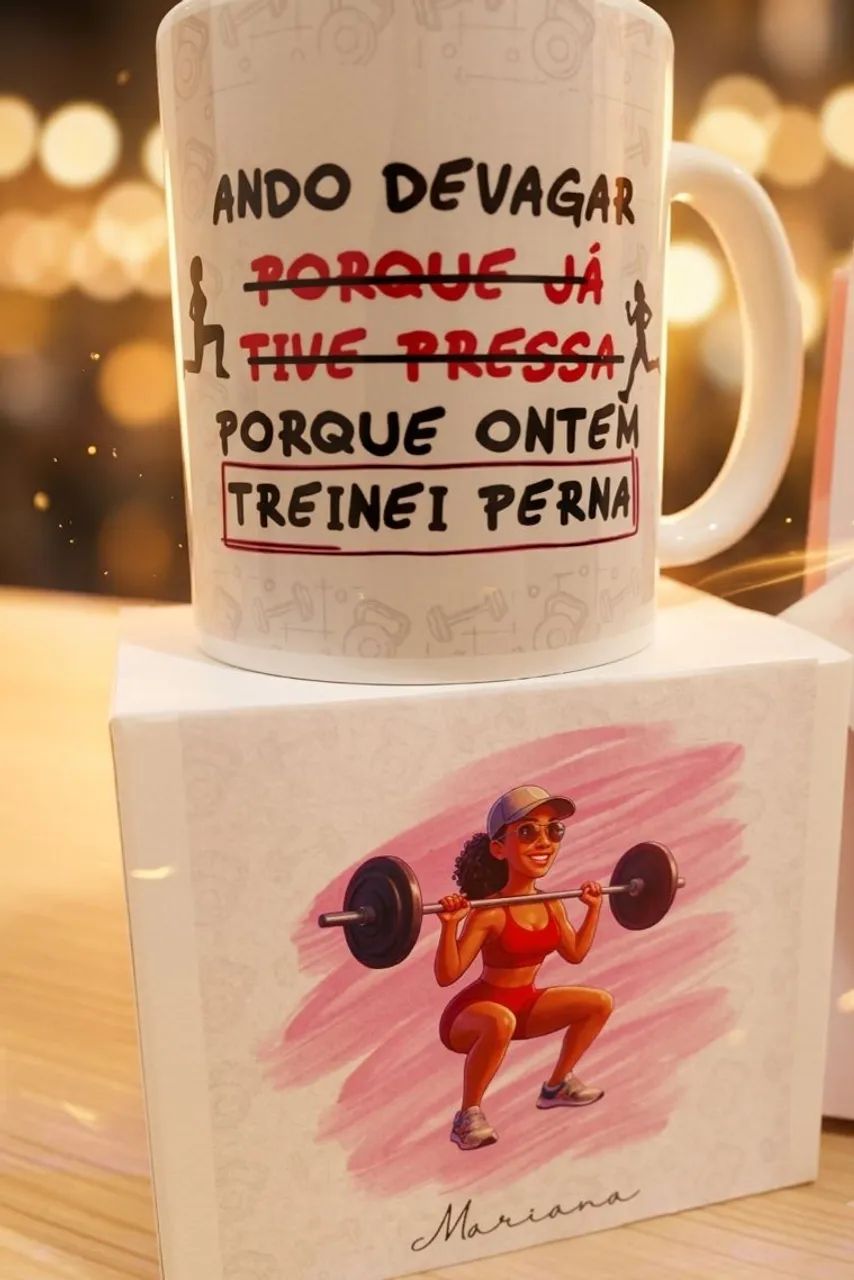 Caneca personalizada - com cappuccino (sachê) - Foto 2