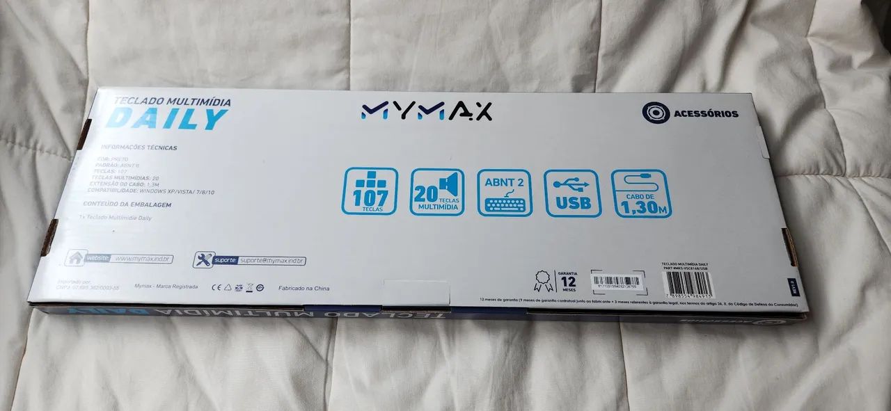 Lotes de 20 teclados multimídia Mymax daily - Foto 4