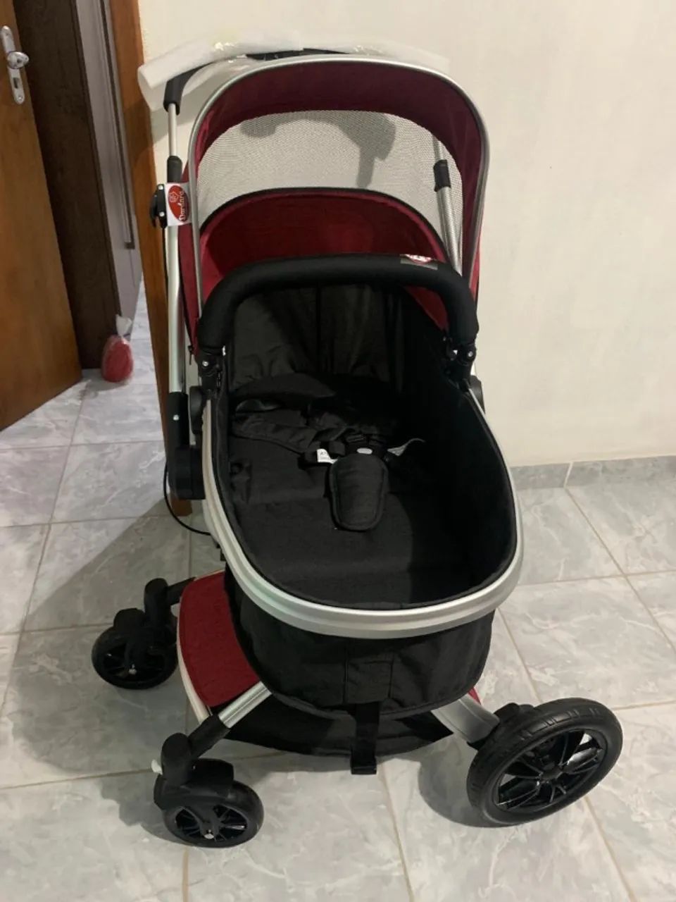Carrinho de bebê - 3 em 1 - Foto 4