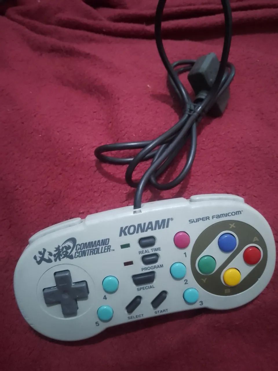 Controle de super Nintendo 