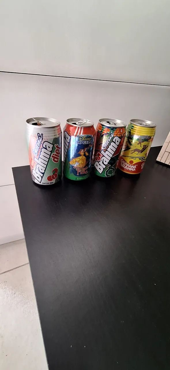 4 latas guaranás antigos - Foto 5