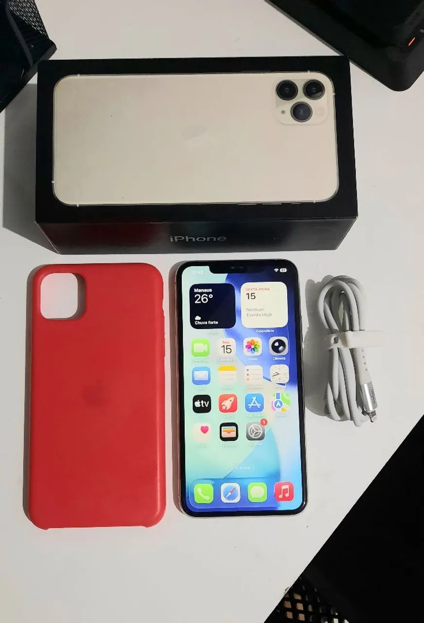 iPhone 11 Pro Max, 512GB, Sem marcas, C/ Nota Fiscal - Celulares e
