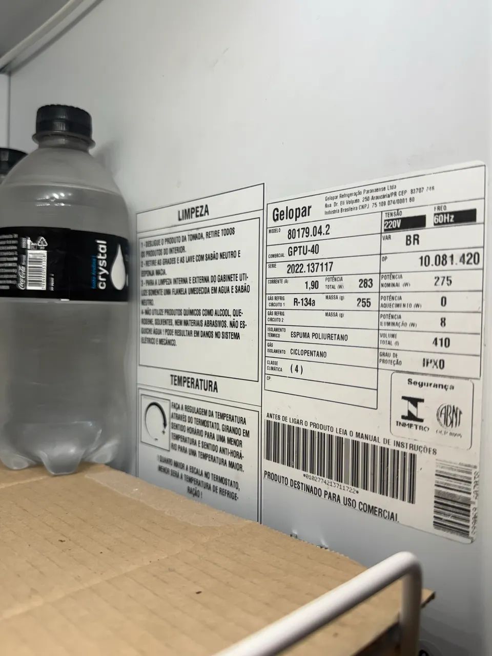 Refrigerador Vertical Gelopar - Foto 4