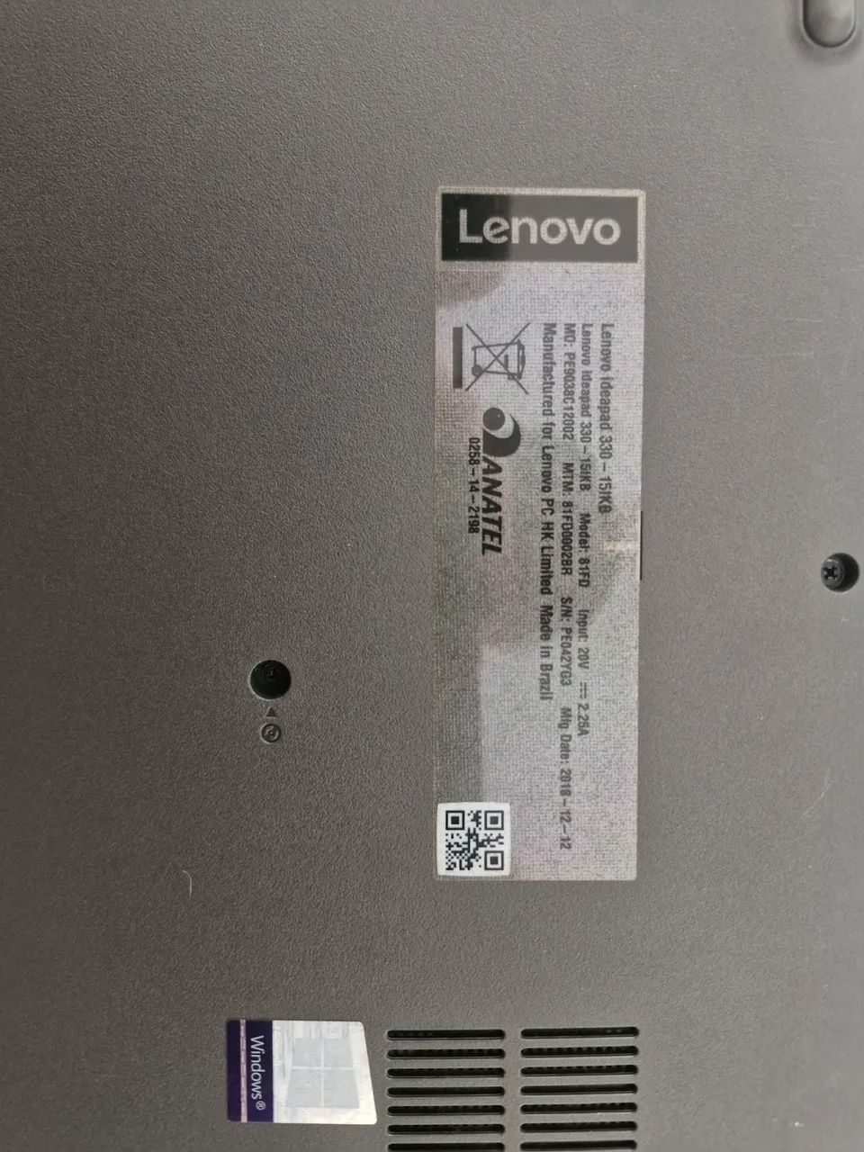 Notebook Lenovo ideapad Intel i3