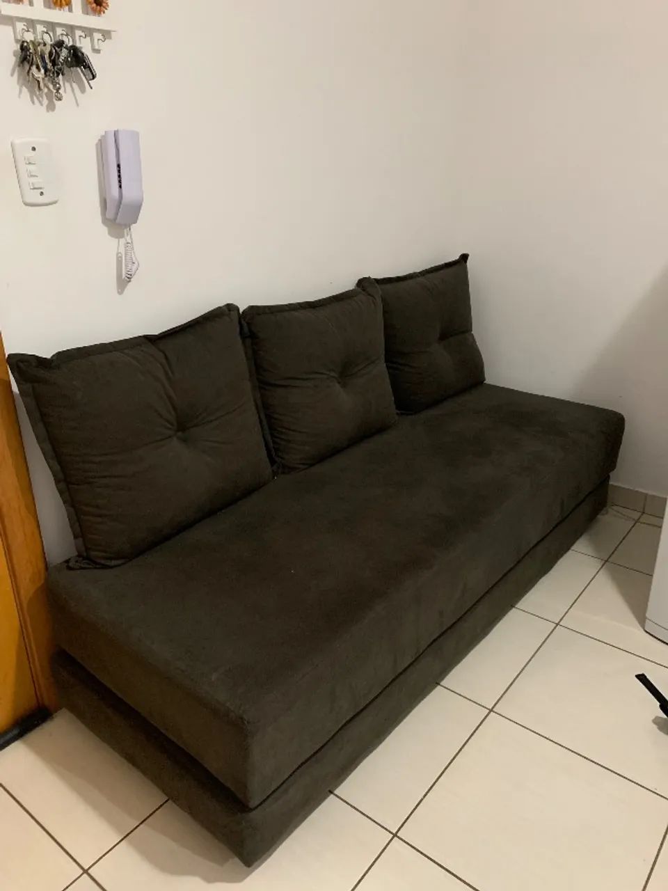 Vendo sofá-cama 1,80m - Foto 2