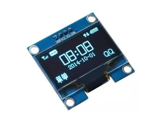 COD-AM48 Display Oled 128x64 Gráfico 0.96 I2c Serial Azul Arduino Esp Pic Robotica