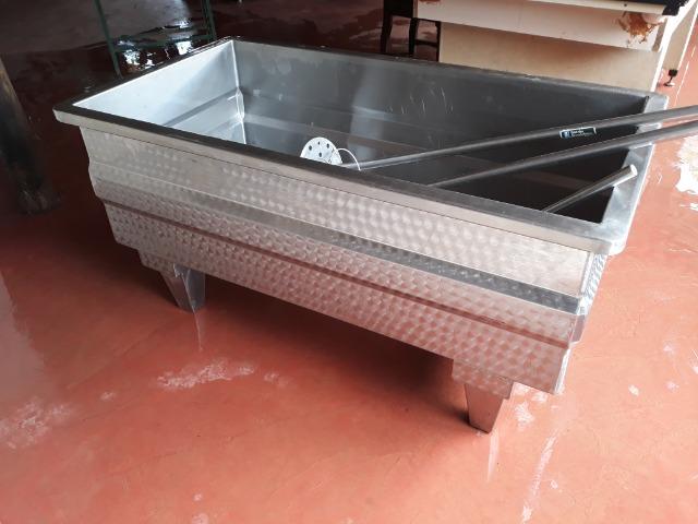 Tanque inox 500 lts produção de queijos - Foto 5