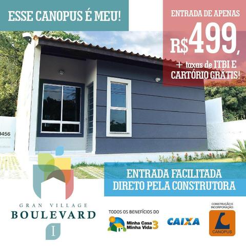 APL - Oportunidade no Turu | Casa em Condomínio | Entrada 499,00 | 2 quartos | 2 Vagas