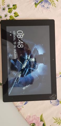 Notebook / Tablet 2 Em 1 Positivo Duo Zx3020, Tela Trincada