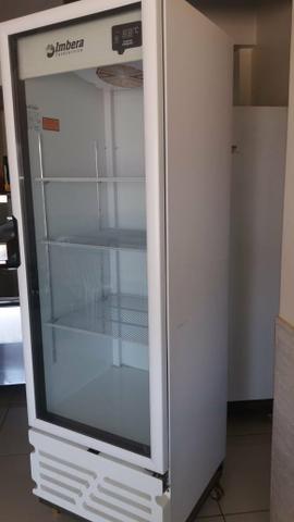 Cervejeira vert. SEMI NOVA porta de vidro 454 L - Foto 3