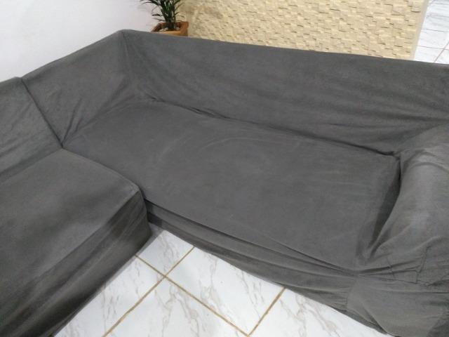 Sofá de canto em ótimo estado e barato Black friday - Foto 2