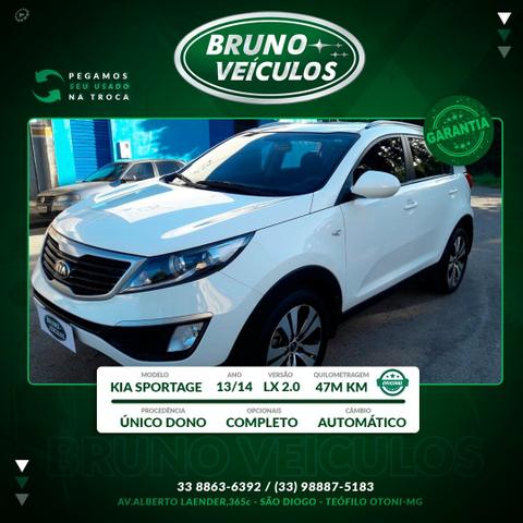 Kia sportage 2.0 lx flex 13/14 automático completo.
