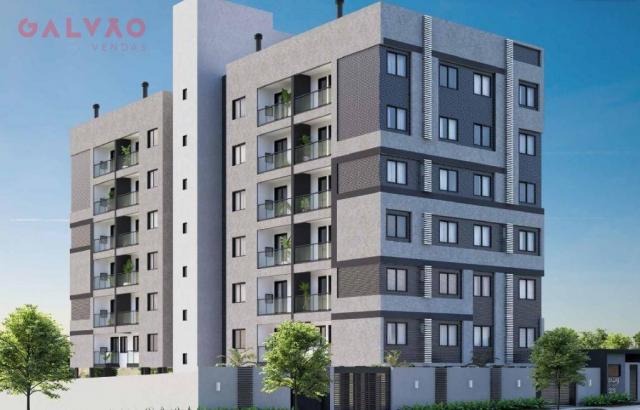 Apartamento com 2 dormitórios à venda, 51 m² por R$ 245.900,00 - Capão Raso - Curitiba/PR - Foto 12