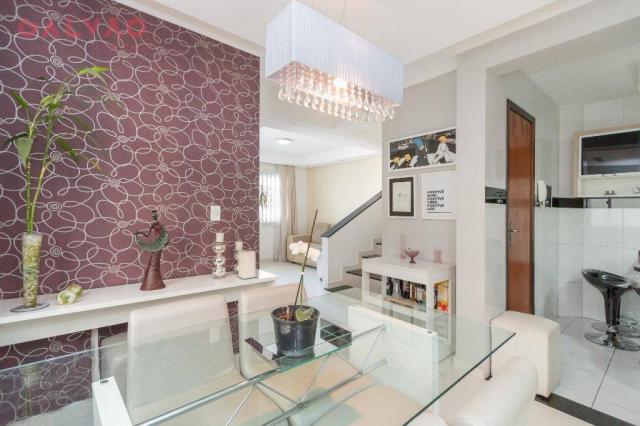 Sobrado com 3 dormitórios à venda, 104 m² por R$ 398.500,00 - Hauer - Curitiba/PR