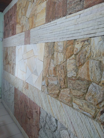 Pedra miracema, pedra madeira, Sao Tome, pedra moledo, canjiquinha, mosaico, ardósia, etc - Foto 3