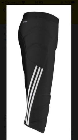 calça de goleiro da adidas
