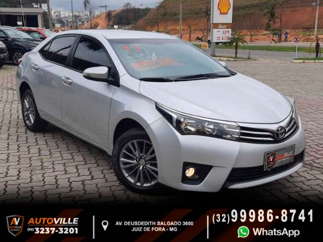 TOYOTA COROLLA XEI 2.0 FLEX*CÂMBIO CVT*MULTIMÍDIA*AR DIGITAL*4AIRBAGS* 2017