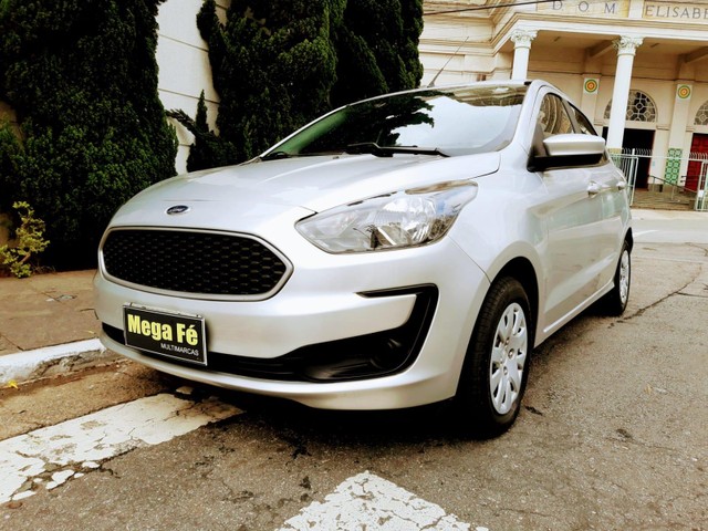 FORD KA HATCH SE 1.0 FLEX PRATA NOVO PREÇO BAIXO SEM ENTRADA