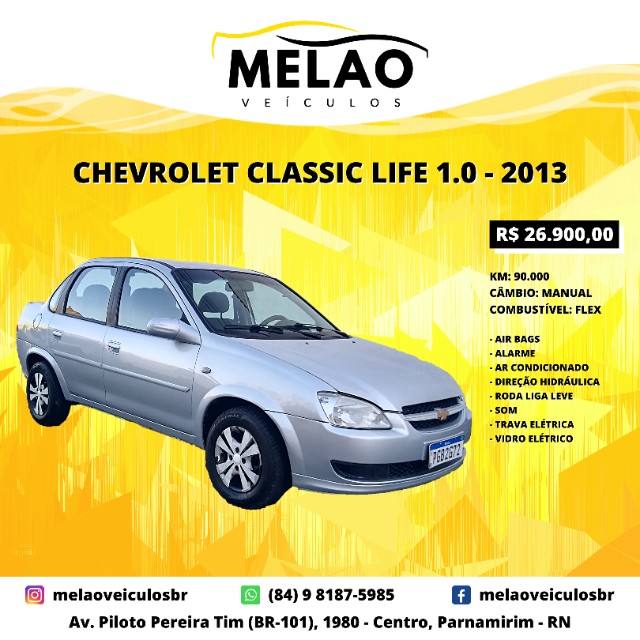 CHEVROLET CLASSIC LIFE 1.0 2013