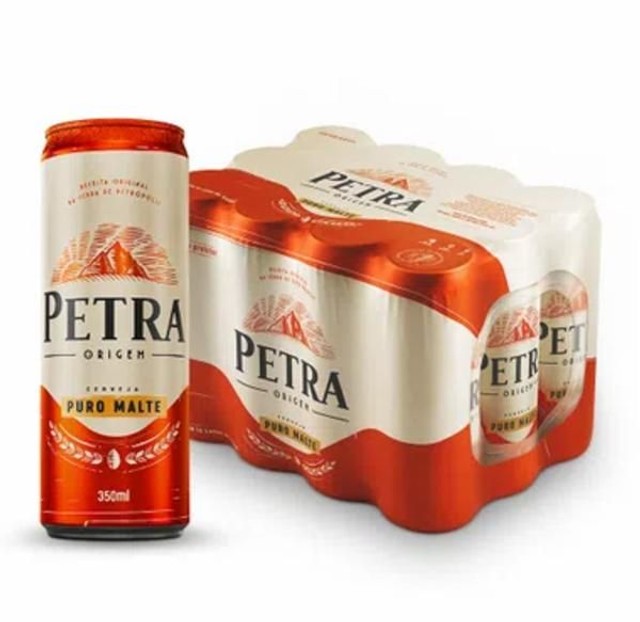 Cerveja Petra Puro Malte 269ml (12 Unidades)