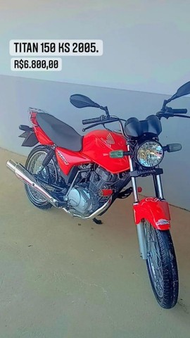 TITAN 150 KS 2005. R$6.800