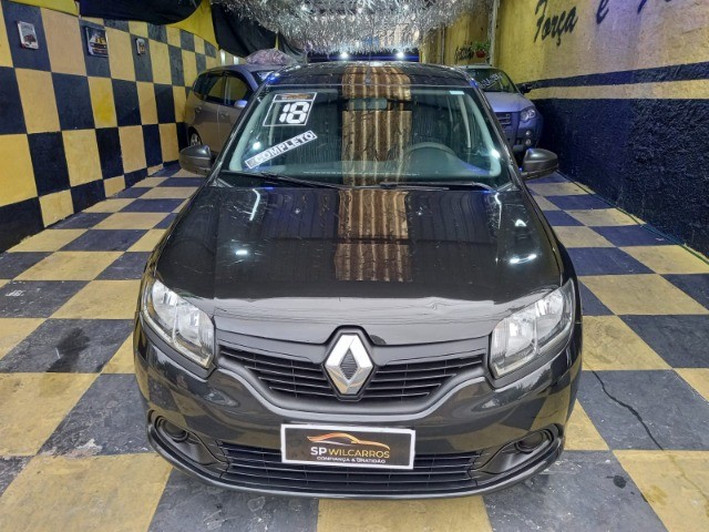 RENAULT LOGAN AUTHENTIQUE 1.0 FLEX 2018 *COMPLETO