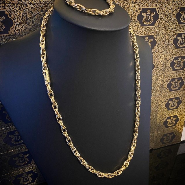Conjunto em Ouro 18K 35 gramas - Foto 2