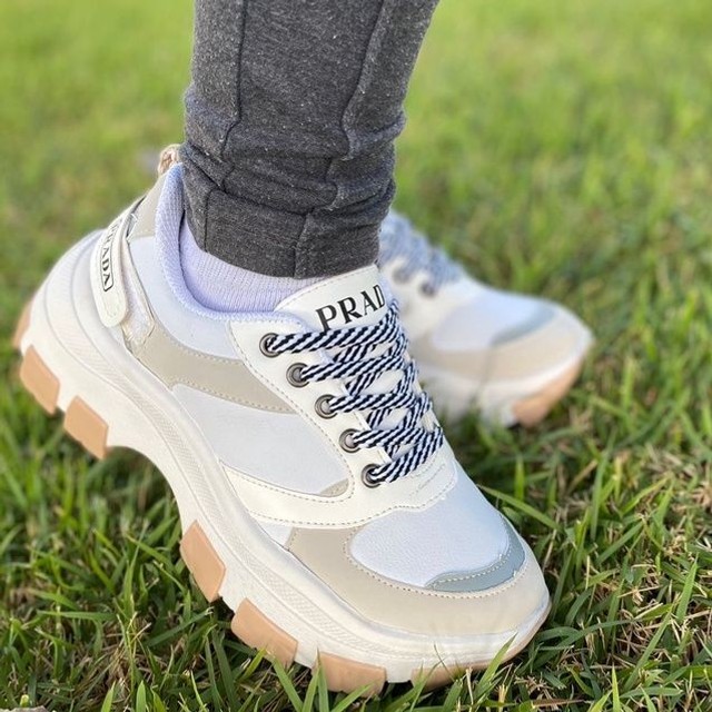 tenis prada block chunky