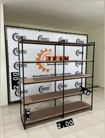 Prateleiras industriais. - Foto 2