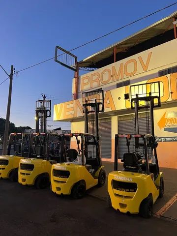 Empilhadeira NOVA ZERO Hangcha 2,5t Diesel - Foto 5