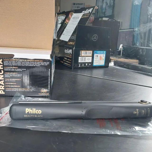 Prancha Philco Beauty Black