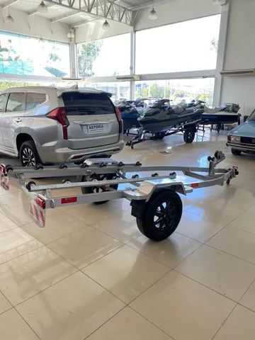 CARRETA RODOVIÁRIA P JET SKI EM ALUMÍNIO 2024, Pronta Entrega, Parcelamos 21x - Foto 7