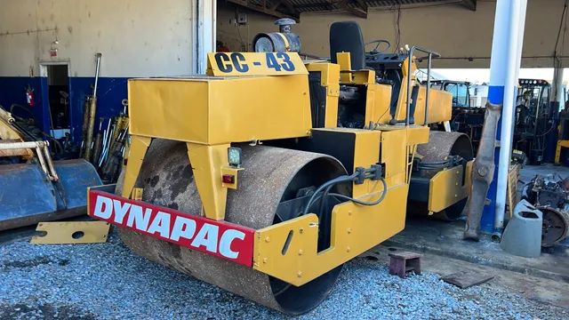 Rolo compactador dynapac cc43 - Foto 3
