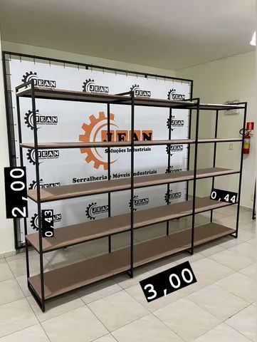 Prateleiras industriais. - Foto 3