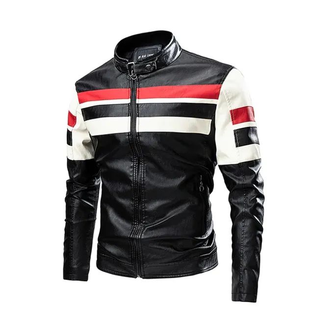 jaqueta couro vintage