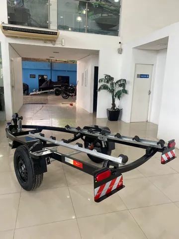 CARRETA RODOVIÁRIA P JET SKI EM ALUMÍNIO 2024, Pronta Entrega, Parcelamos 21x - Foto 9
