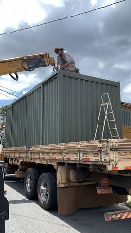Container para venda pronta entrega em novo  Belo Horizonte ou sob encomenda - Foto 4