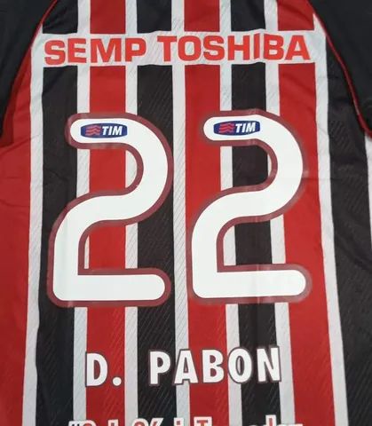 Camisa do São Paulo 2013 Penalty #22 D.Pabon Tamanho M zerada  - Foto 4