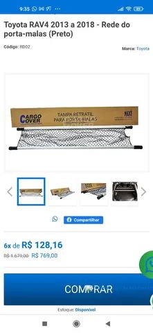 Rede do porta malas TOYOTA RAV4 2006/2012 - Foto 3