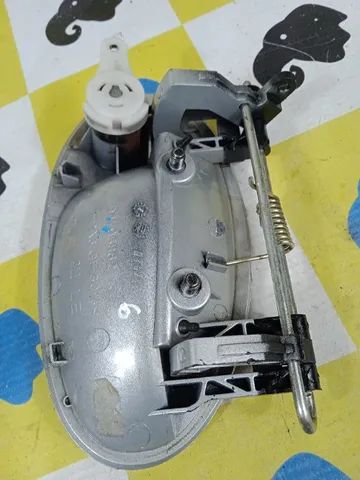 Maçaneta Externa Diant. Motorista Gm Celta Prata  - Foto 8