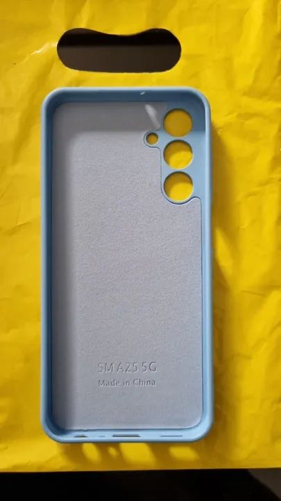 Capinha para Smartphone Samsung A15 5G Azul Claro - Foto 3