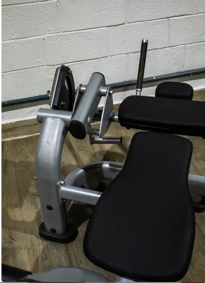 Banco Abdominal Life fitness usado