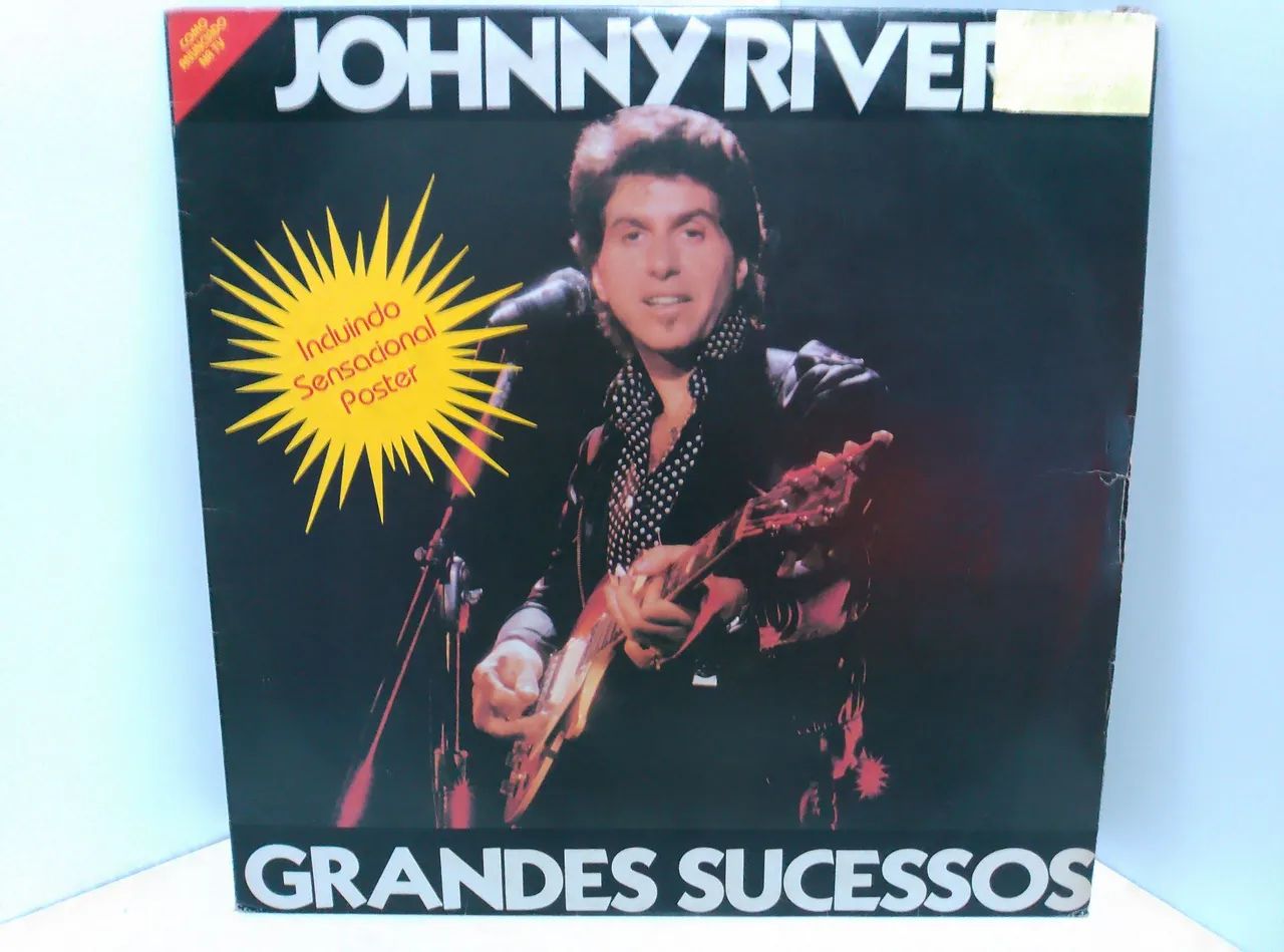 LP Disco de Vinil Johnny River - Grandes Sucessos