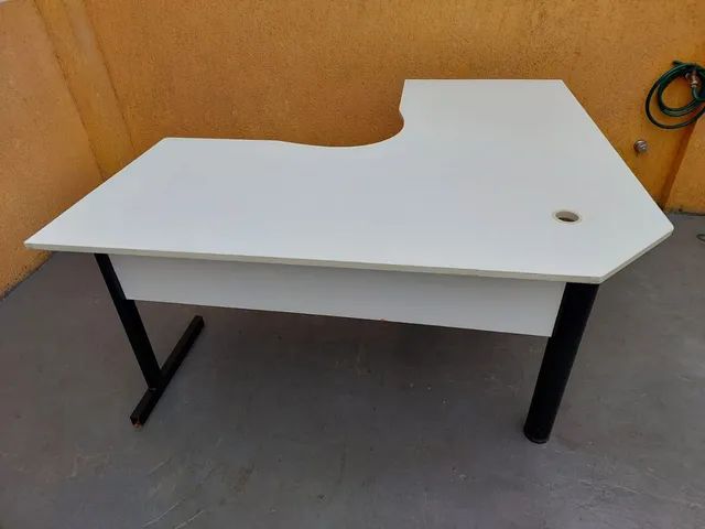 Mesa escritório em L  - Foto 4