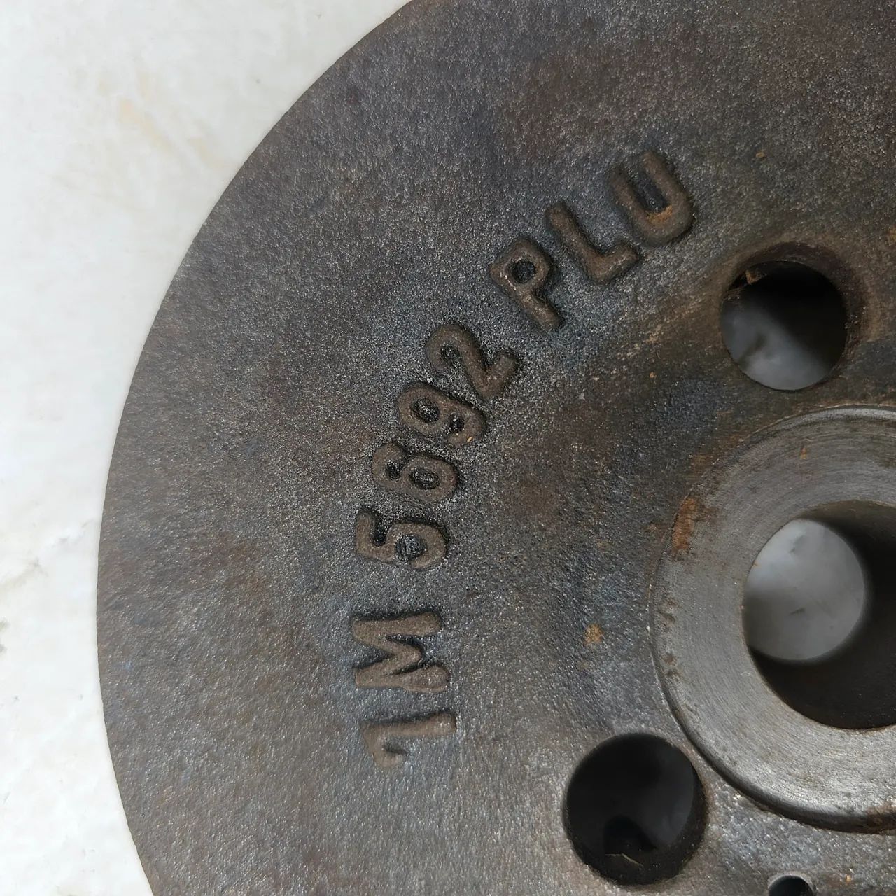 Trator esteira caterpillar D8H D8K rotor bomba dagua novo original 7M5692 - Foto 4