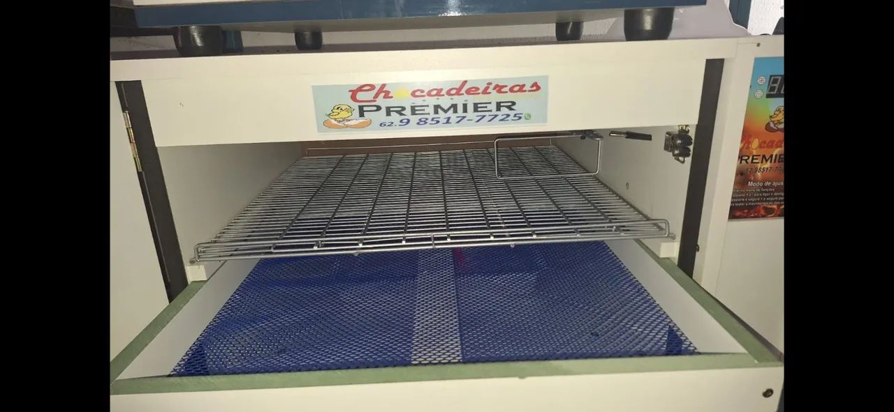 Chocadeira automatica 240 ovos, com 02 grades - Foto 3