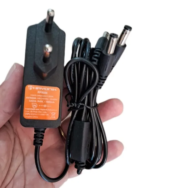 Fonte Chaveada Hayonik p/ 4 Pedais CFP950I 9VDC 1A 9W P4 C-